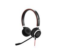 Jabra Evolve 40 Wired MS Stereo Headset Black (6399-823-109)