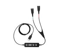 Jabra LINK 265 Headset Adapter USB Male to Quick Disconnect Black