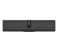 Jabra PanaCast 40 Video Bar System (VBS) Bar Only, Small Meeting Room Android 13, 180° Field-of-View Video Conferencing System with Mic and Speakers, Certified for Microsoft Teams, Black, UK plug