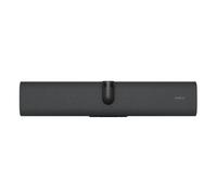Jabra PanaCast 40 Video Bar System (VBS) Bar Only, Small Meeting Room Android Video Bar, 180° Field-of-View Video Conferencing System with Mic and Speakers, Certified for Zoom Rooms, Black, UK plug