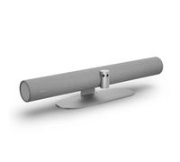 Jabra PanaCast 50 Panoramic 4K Video Bar - Conference Camera for Small & Medium Rooms with 180 Degree Field of View & 8 Microphones - UK Power Supply - grey