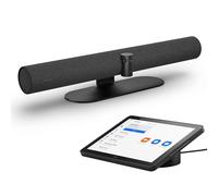 Jabra PanaCast 50 VBS - Pre-selected Zoom Rooms, 180° 4K panoramic view, intelligent zoom, Intelligent Meeting Features, 4 Powerful Speakers, Microphones with Touchscreen Tablet