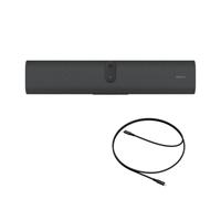 Jabra PanaCast U30 All-in-One USB BYOD Video Bar for Huddle & Small Rooms | 120° Wide-Angle Video Conferencing Camera, 6-Mic Speaker System, AI Auto-Framing, Simple Plug-and-Play USB-C Setup