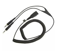 Qd Adapter Pc Cable 2X 3.5Mm NEW