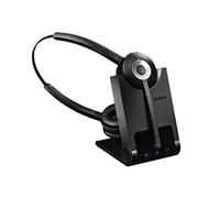 Jabra Pro 920 DECT Wireless On-Ear Stereo Headset - HD Voice and Noise-Cancellation with All-Day Battery - Optimised for use with Desk Phones in UK/HK/SG Regions