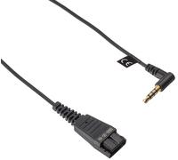 Jabra Qd/3.5 Mm Qd 3.5 Mm Black Cable Interface/Gender Adapter - Ca... NEW