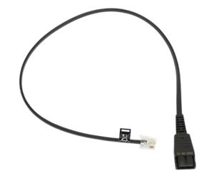 Jabra QD to RJ10 Bottom Cable QD to RJ10 straight cable