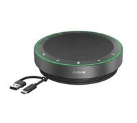 Jabra Speak2 75 Wireless Bluetooth Speakerphone with 4 Noise-cancelling Mics, Full-range 65mm Speaker and Super-wideband Audio - MS Teams Certified, Works with Other Platforms - Dark Grey