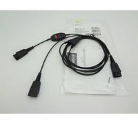Jabra Supervisor Training Y-Cord w/ Toggle Mute Switch for GN Netcom QD Headsets