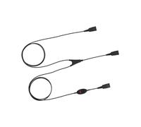 Jabra Supervisor Y-Cord Headset Adapter QD to QD