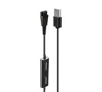 USB Type A to Jabra Quick Disconnect Headset Adapter