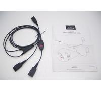 Jabra Y Training Supervisor Quick-Disconnect Cord with MUTE button - 8800-02-01
