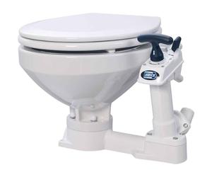 Jabsco 29120-5000 Twist n' Lock, Manual Marine Toilet, Regular Bowl