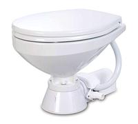 Jabsco Electric Marine Toilet - Regular Bowl W/Soft Close Lid - 12v Gallons Per Minute = None ; Gallons Per Hour = Non