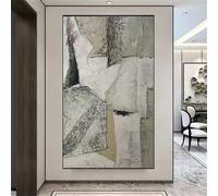JACBON Abstract Large Artwork for Home Canvas Picture Wall Decor Living Room Oversized Artwork Decoration Frame Wall Art(30x60cm（12x24inch)/frame