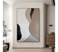 JACBON Wall Art Canvas Abstract Prints Boho Pictures for Living Room and Bedroom Room Decor(40x60cm（16x24inch)/Frameless