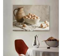 JACBON Wall Art Pictures Antique Fruit Kitchen Poster and Prints Still Life Canvas Painting for Dining Room Home Decor 50x70cm(20x28inch InternalFrame