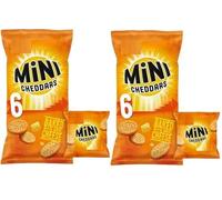 Jacb's Mini Cheddars Baked Snack Multipack 6x23g(2pack)