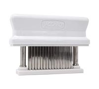 Jaccard 200348, 48 Blade Durable Meat Tenderizer with Stainless Steel Razor Sharp Needle, Cooking Gadget for Tenderizing Chicken, Beef, Pork, Veal, BBQ, White