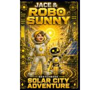 Jace & Robo Sunny: Solar City Adventure Sketchbook: A Blank Drawing Book for Kids Ages 4-10 | Blank Pages of Creative Sketching, Doodling & Imagination