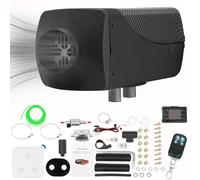 Jacgood 5000W-8000W Diesel Parking Heater Kit, 12V 5KW-8KW Diesel Air Heater With Remote Muffler And LCD Display For RV Trucks, Boats, Buses, Car Trailers, RV Fast Heating