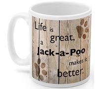 Jack-A-Poo Mug, Jack-A-Poo, Ideal Present for Dog Lover