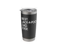 Jack-A-Poos Jackapoo Best Jack-A-Poo Dad Ever Jackapoo Stainless Steel Insulated Tumbler