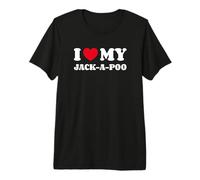 Jack-A-Poos Jackapoos I Love My Jack-A-Poo Jackapoo Premium T-Shirt