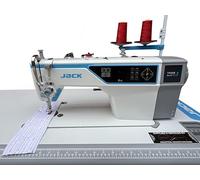 Jack A4C-C Computerised Lockstitch Industrial Sewing Machine - Direct Drive, Electronic Stitch Control, AI Fabric Feeding for Thin to Medium Fabrics