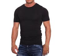 Jack and Jones Basic O-Neck Short Sleeve Men's T-Shirt Black X-Large