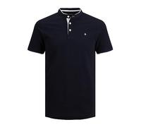 Jack & Jones Paulos Mao Short Sleeve Polo Black M Men