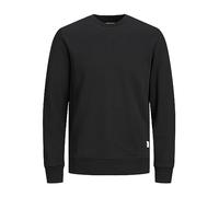 Jack and Jones Mens Basic Crew Sweater Black L