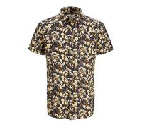 Jack And Jones Mens Floral Regular Summer ShirtM Night Sky GT20778
