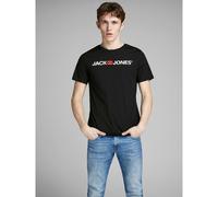 Jack And Jones Mens T-Shirt Essentials Classic Logo Solid Slim Fit Soft Cotton
