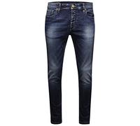 Jack and Jones Men's Tim Original Slim Jeans, Blue (Blue Denim), 34W x 32L