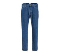 JACK & JONES Men's Comfort Fit Jeans Button Fly Blue Denim 30W / 34L