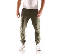 Jack and Jones Paul Fl Trouser Mens Gents Cargo Trousers Pants Bottoms Olive Night 34W R