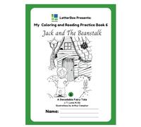 Jack and the Beanstalk Coloring Book (LetterBox Fairy Tales Coloring Books)