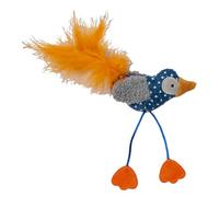 JACK AND VANILLA, 11cm Bird Shaped Cat Toy, Colourful Realistic Design, Stimulates Hunting Instinct, Durable and Non-Toxic, Easy to Clean, 11 cm, Multi-Colour, Cat Toys Model
