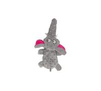 JACK AND VANILLA, 28 cm Grey Interactive Dog Toy - Stimulates the intellect, Soft and Durable, Ideal for Small and Medium Dogs, Easy to Maintain, Bubble Plush Model