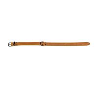 Jack and Vanilla - Black Label Dog Collar - For Small, Medium and Large Dogs - Adjustable, Solid, Effective Closure - Cognac Colour, Size 30 mm x 60 cm