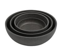 JACK AND VANILLA, Bon Appetit Eco Friendly Bamboo Pet Bowl with Non-Slip Design, Capacity 520 ml, Diameter 14 cm, Brown, Ideal for Dogs and Cats, Easy to Clean, Model Bon Appetit
