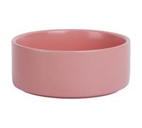 JACK AND VANILLA, Bon Appetit Elegant Ceramic Pink 400ml Modern Design Non Slip Easy Clean Bowl Ideal for Small and Medium Pets Perfect for Your Home