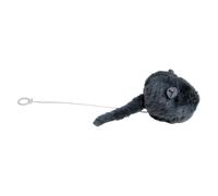 JACK AND VANILLA, Cat Toys Interactive Vibrating Mouse for Cats Stimulates Hunting Instinct, Durable Materials, Easy to Use, Size 6.5 cm, Grey