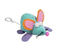 JACK AND VANILLA, Cat Toys Interactive Vibrating Mouse - Stimulates Hunting Instinct - Durable Materials - Easy to Use - 11cm - Assorted Colours