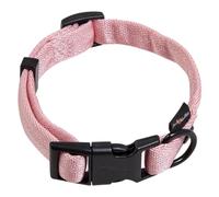 JACK AND VANILLA, Comfort Tube Nylon Dog Collar, Pink, Size 15 mm x 24-35 cm