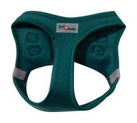 JACK AND VANILLA, Comfortable Mesh Dog Harness, Secure Fit, Attractive Design, Reflective Strips, Ease of Use, Size 30-33 cm, Colour: Blue-XXS, Expedition Model