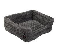 JACK AND VANILLA, Dog Bed, Sofa, Softy, Colour: Rosette Grey, Size XS, 50 x 43 x 17 cm