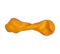 JACK AND VANILLA, Durable Rubber Toy for Dogs and Cats, Colourful Design, Ideal for Interactive Play, Easy to Clean, Size 16.2 cm, Orange, Rubber Toys Model