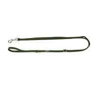 JACK AND VANILLA, Ergonomic Adjustable Dog Lead with Secure Carabiner, Modern and Colourful Design, Ideal for Walking, Size U (One Size) Green, Sport Expedition Model